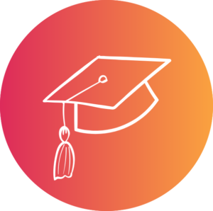 Grad cap icon